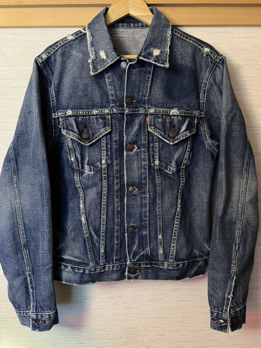 Levi''s 557 3rd デニムジャケット BIGE Gジャン ヴィンテージ 501xx 506xx 507xx （Lサイズ）