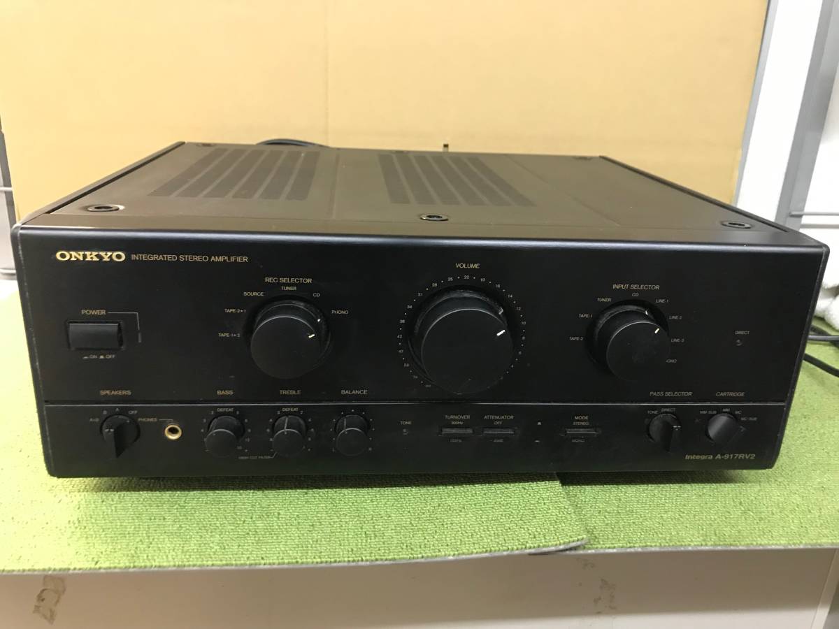 ONKYO A-917RV2 プリメインアンプ オンキョー Integra - 整備済 by A