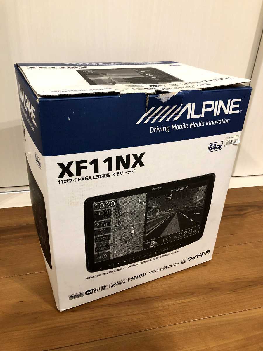 送料込み！ALPINE XF11NX 11型ワイド 64GB アルパイン(ALPINE) 【公式