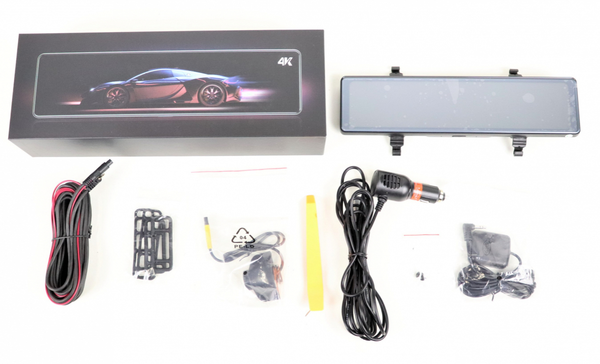 Veement VU12R ミラー型 ドライブレコーダー ドラレコ 車載型 映像記録