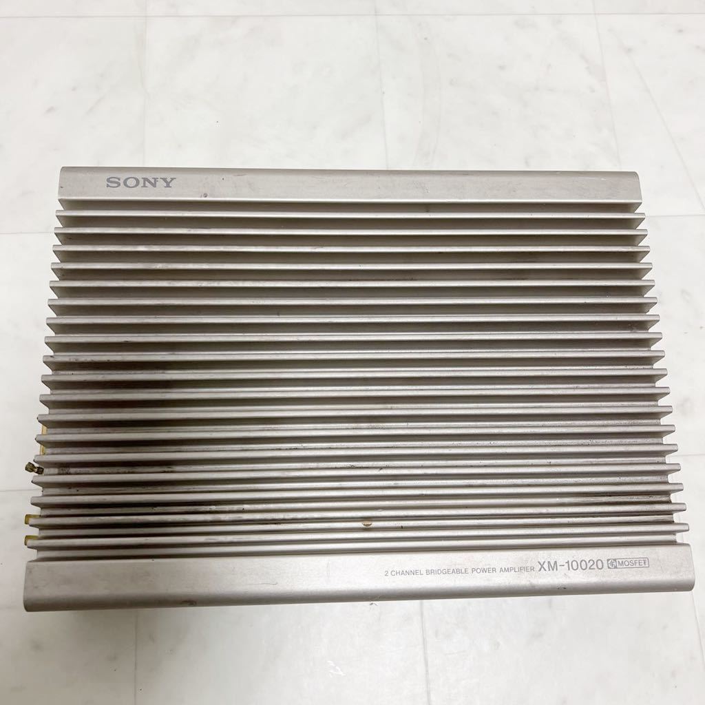 SONY パワーアンプ XM-10020 音出し未確認 XM-10020 SONY - カーアンプ