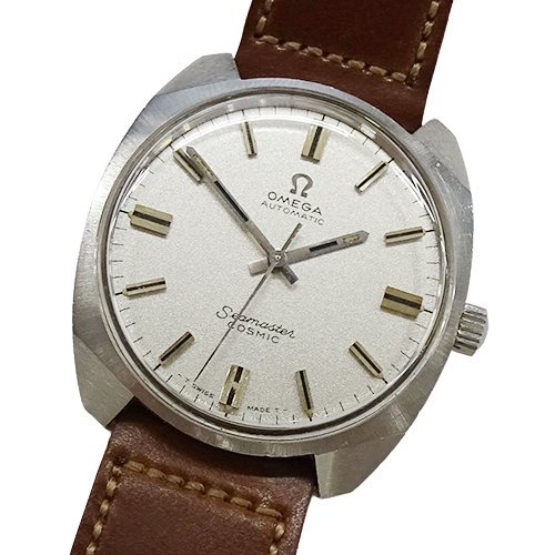 低価，お得 1円 オメガ OMEGA シーマスター コスミック 165022SP-TOOL105 時計 メンズ ブランド 自動巻き SS レザー 稼働 ノーメンテ v0072654100(その他)｜売買されたオークション情報、yahooの商品情報をアーカイ シーマスター