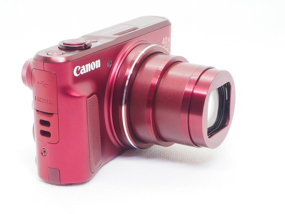 □ほぼ新品□ キャノン CANON POWER SHOT SX720HS レッド 《元箱 付属 