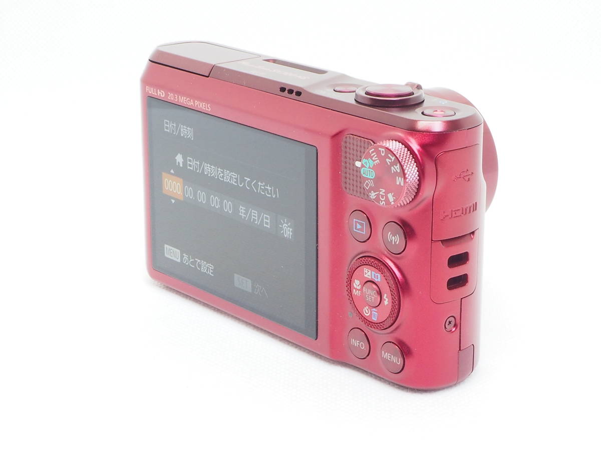 □ほぼ新品□ キャノン CANON POWER SHOT SX720HS レッド 《元箱 付属 