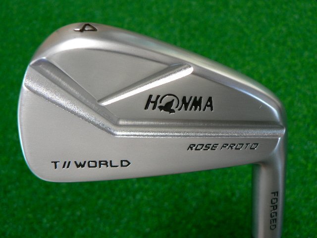 ホンマ　アイアンROSE RROTO　ヘッドのみ 中古 切れ味鋭い和製の本格ブレード 本間ゴルフ TW-MB ローズ プロト