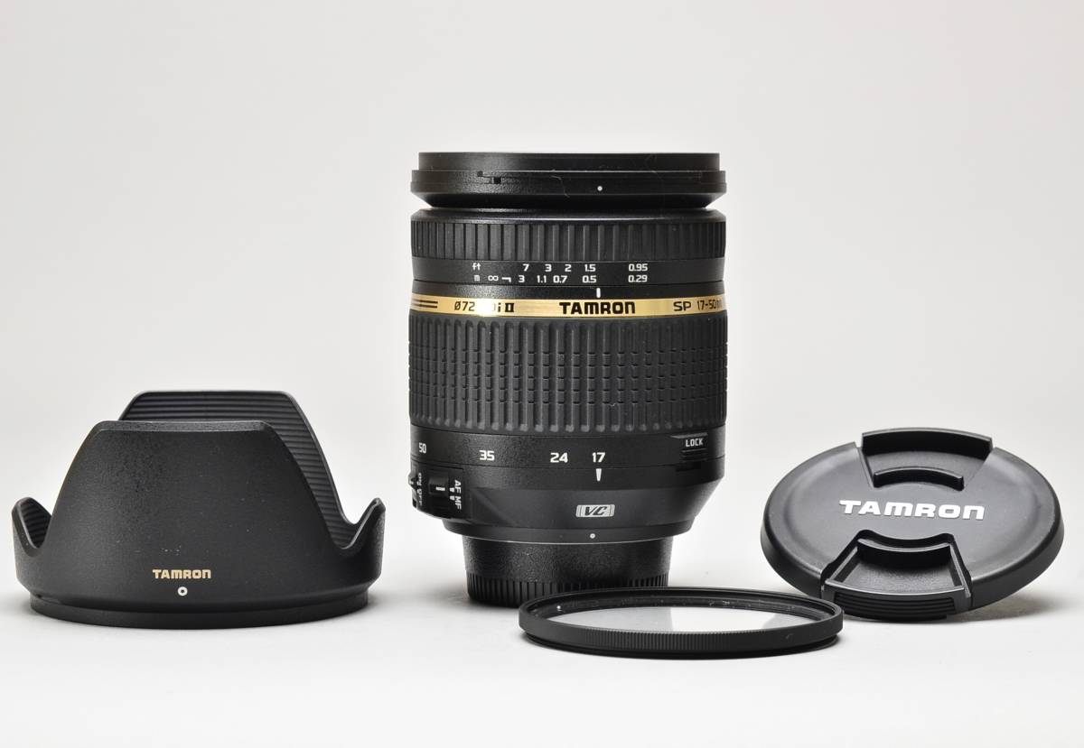 ★タムロン　SP　DiⅡ　ＶＣ　17-50mm　ｆ2.8　極美品　ニコンマウント SP 17-50mm Di 返金保証 美品 ☆極上品