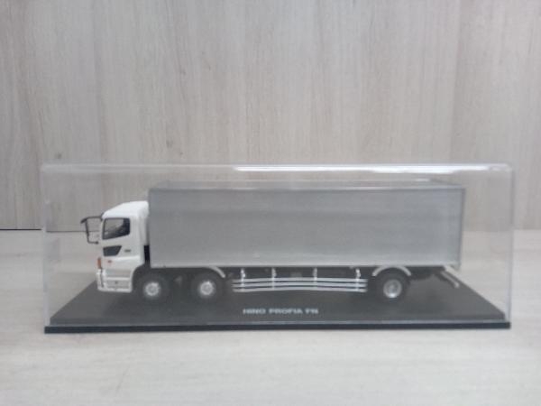 インターアライド 1/43 HINO PROFIA FN ホワイト TOUGH 43 タフ 43