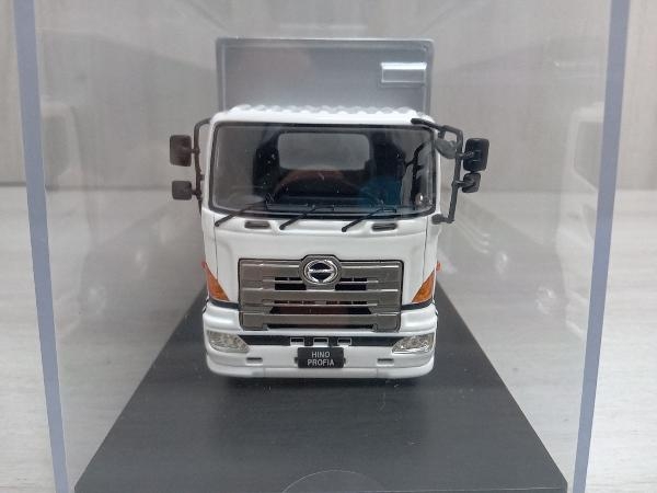 インターアライド 1/43 HINO PROFIA FN ホワイト TOUGH 43 タフ 43