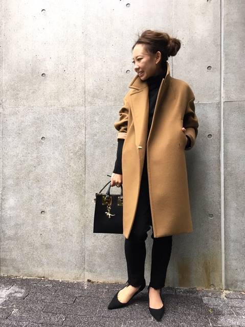 ドゥーズィエムクラス MUSE 17AW メルトンダブルクロス オーバーコート 