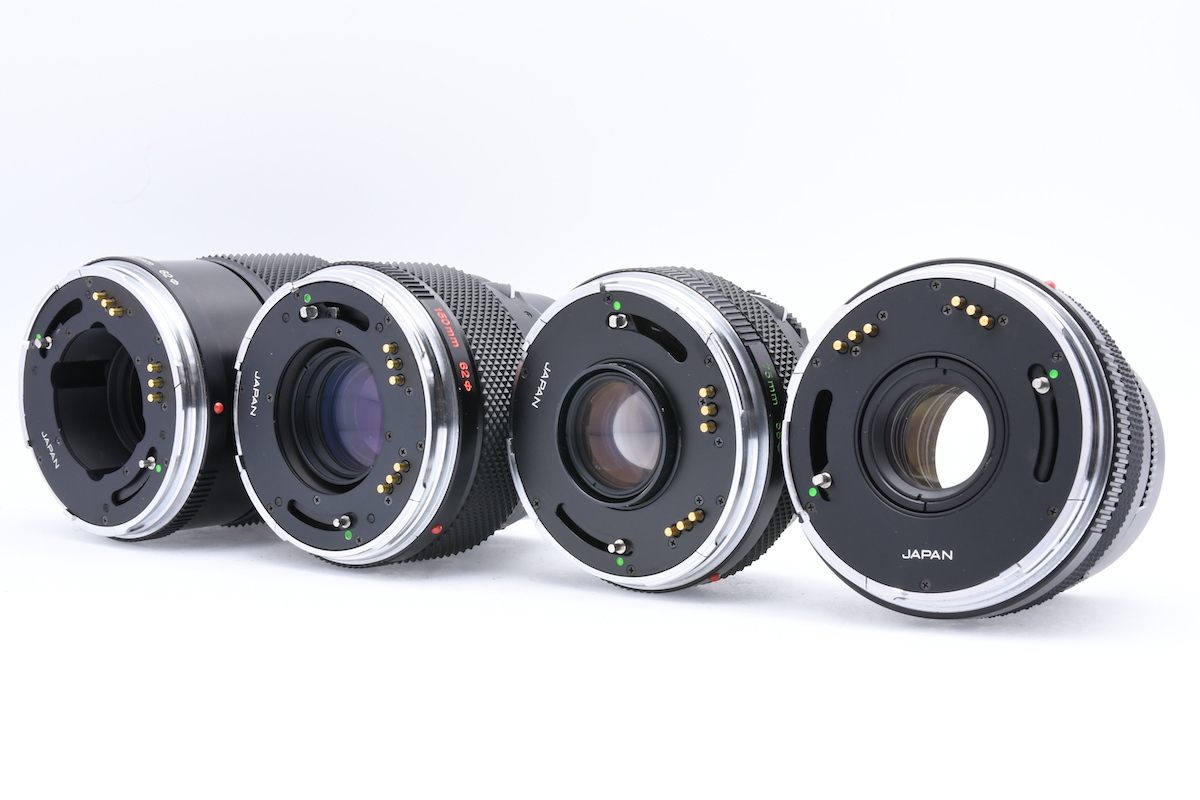 ZENZA BRONICA ETR SP + 50mm F2.8 + 75mm F2.8 + 150mm F3.5 + 250mm