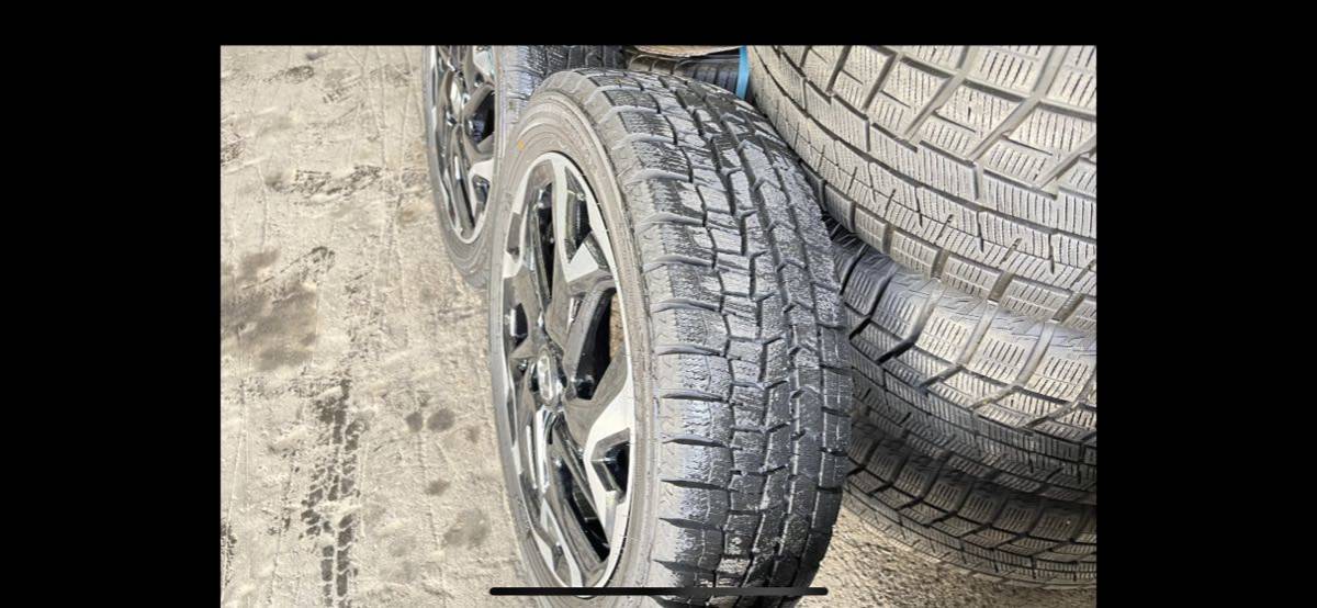 バリ溝 165/55R15 15インチ 21年製 ダンロップアイスウインターMAX