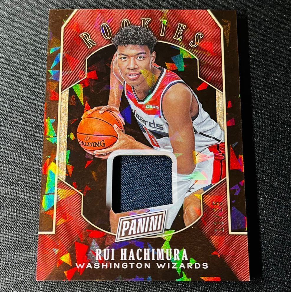 25枚限定 2019 PANINI BLACK FRIDAY 八村塁 実使用ジャージーカード 