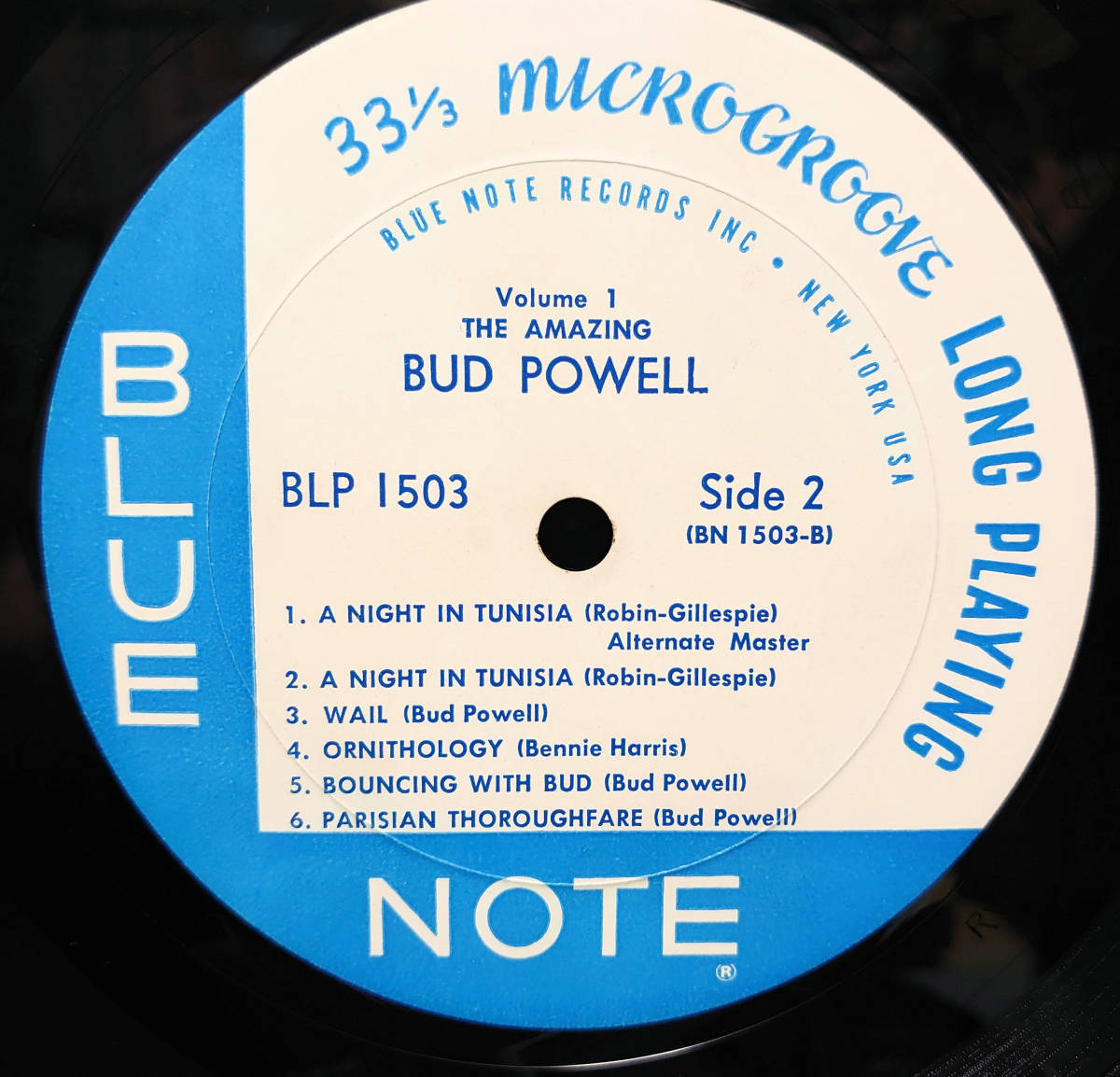 Bud NEW The ⁄ Powell US BLUE Note Blue zk1｜LP， BLP1520， NOTE
