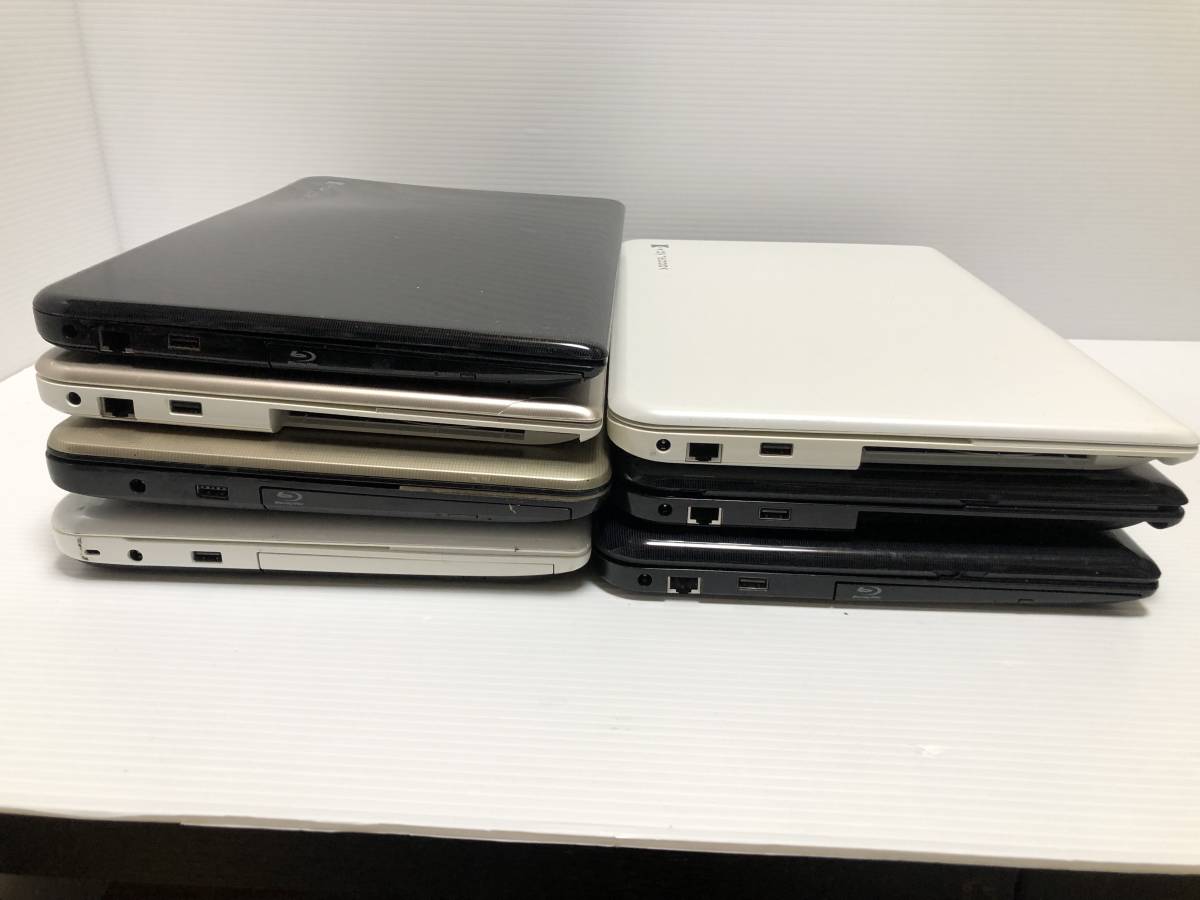 ☆ノートパソコン ジャンク品 3台セット まとめ売り 富士通 【大量7台 