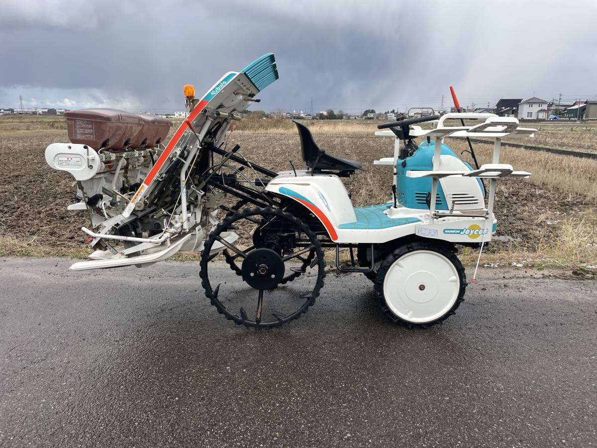 宮崎　クボタ 田植機 4条植え 6馬力 4WD SPJ400 田植え機 クボタ 4条田植機 SPJ400 S セル 施肥 6.4馬力 管理22-12-5 クボタ