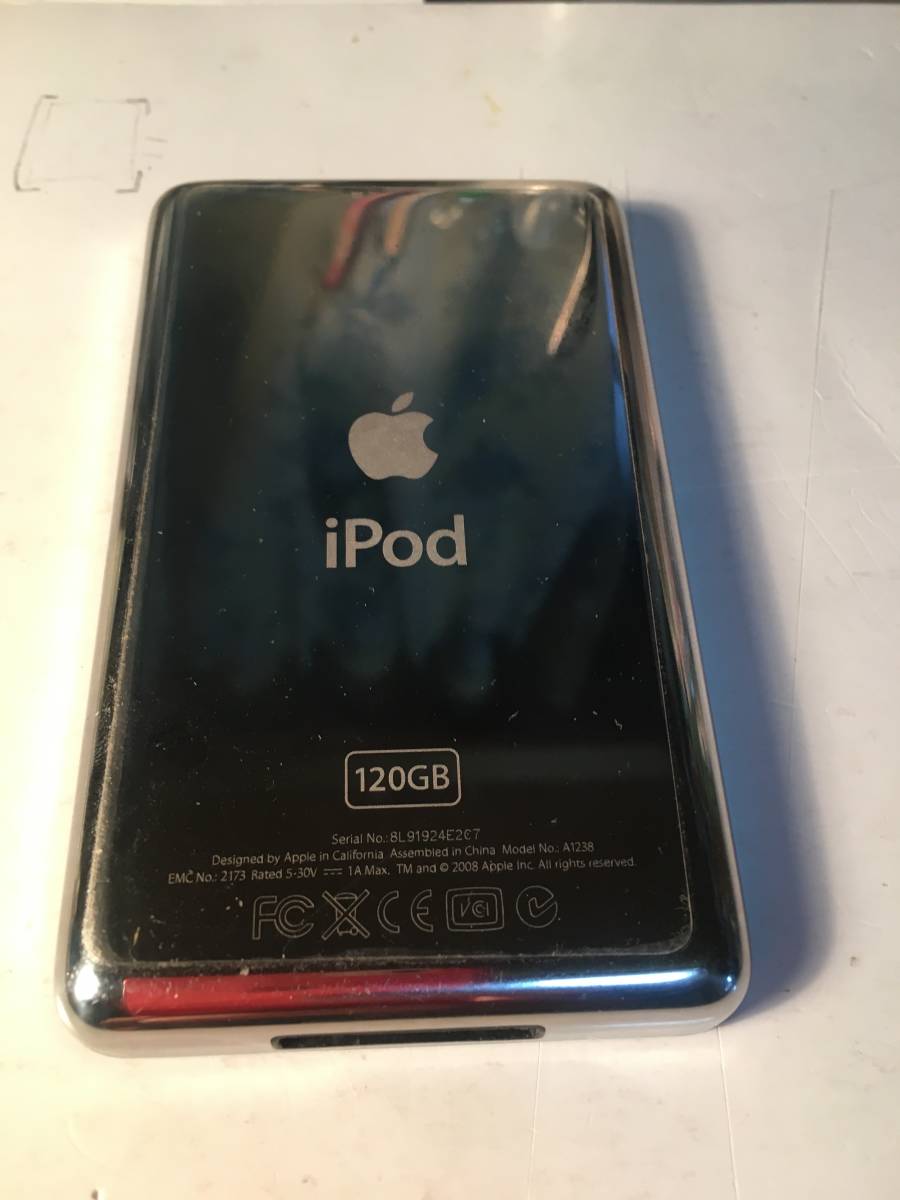 iPod Classic第6世代120GB 日本語Rockbox 電池新品 iPod Classic