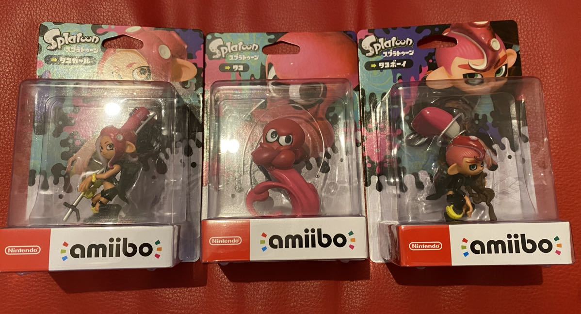  amiibo アミーボ タコボーイ タコガール タコ 個別セット スプラトゥーン3 任天堂 Switch(ニンテンドースイッチアクセサリー)｜売買されたオークション情報、yahooの商品情報をアーカイブ公開 - ニンテンドースイッチアクセサリー