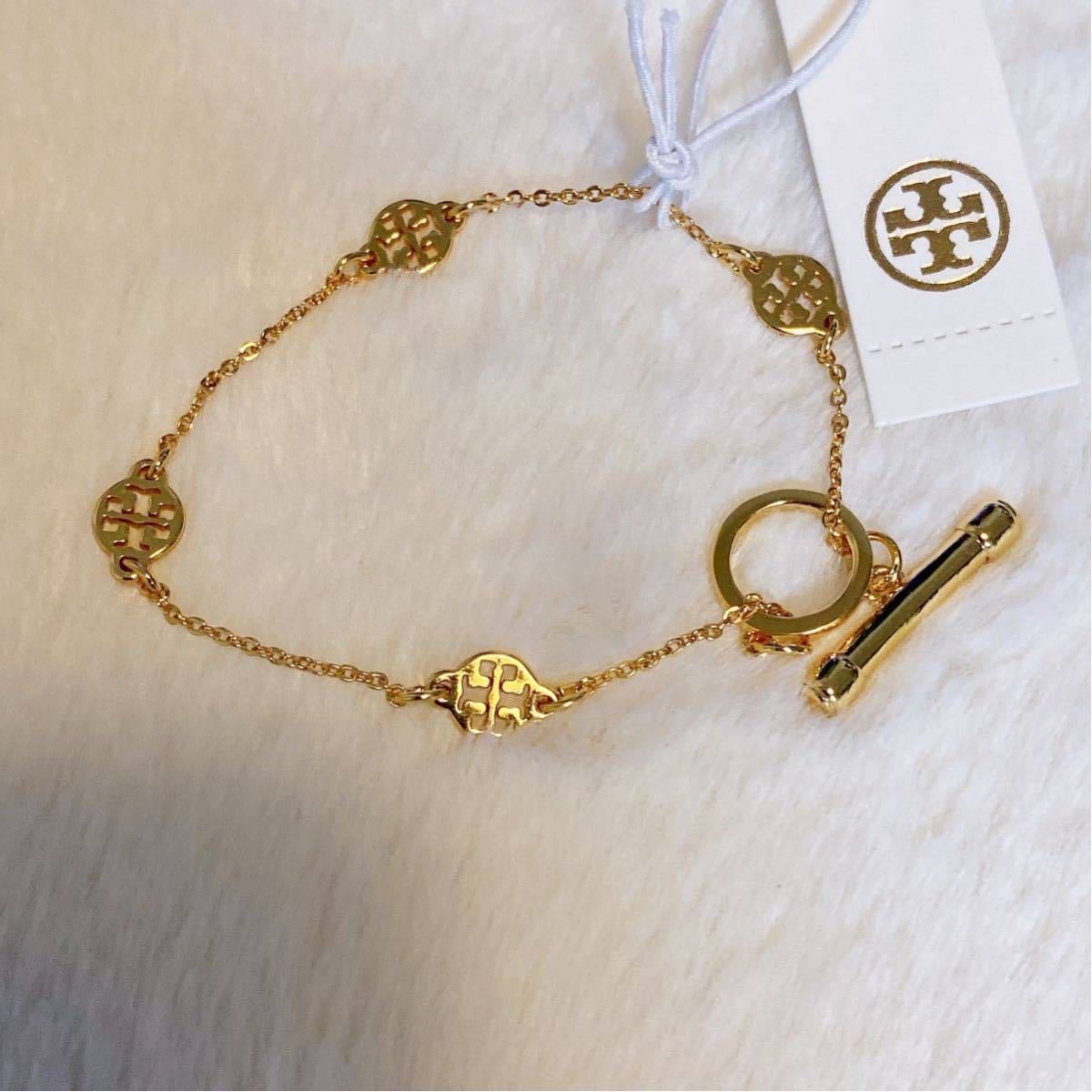 新品未使用 TORY BURCH トリーバーチ ブレスレット ゴールド 