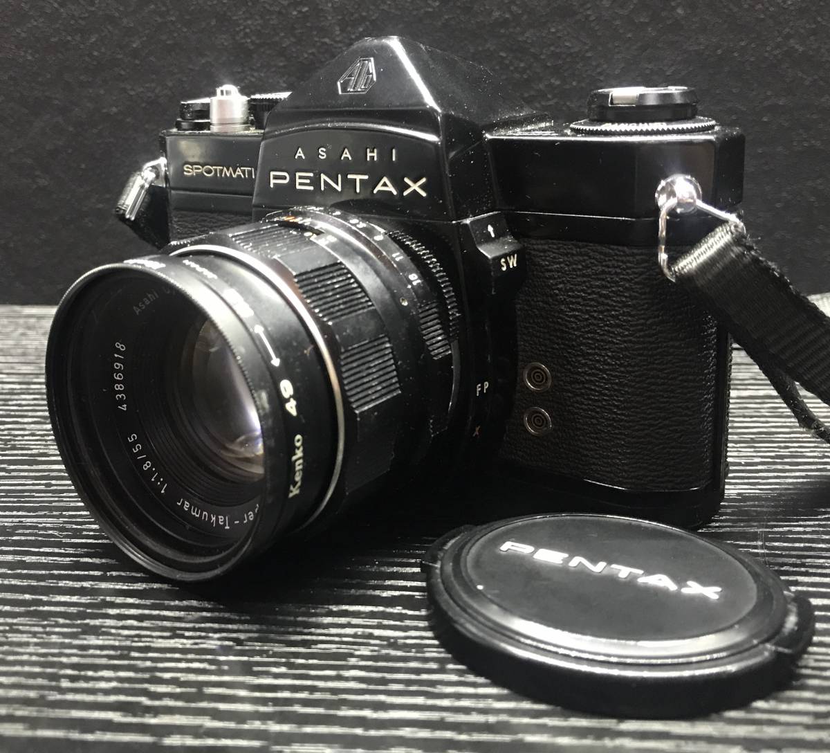 PENTAX SPOTMATIC SP ペンタックス + Super-Takumar 1:1.8/55 フィルム