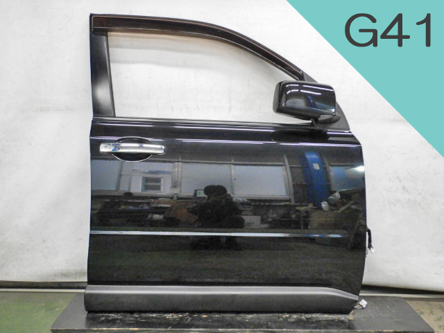 4△E】 エクストレイル NT31 / 右フロントドア H0100-JG0MM / G41 ダイヤモンドブラックパール / T31 ミラー付 右前ドア 【767203】