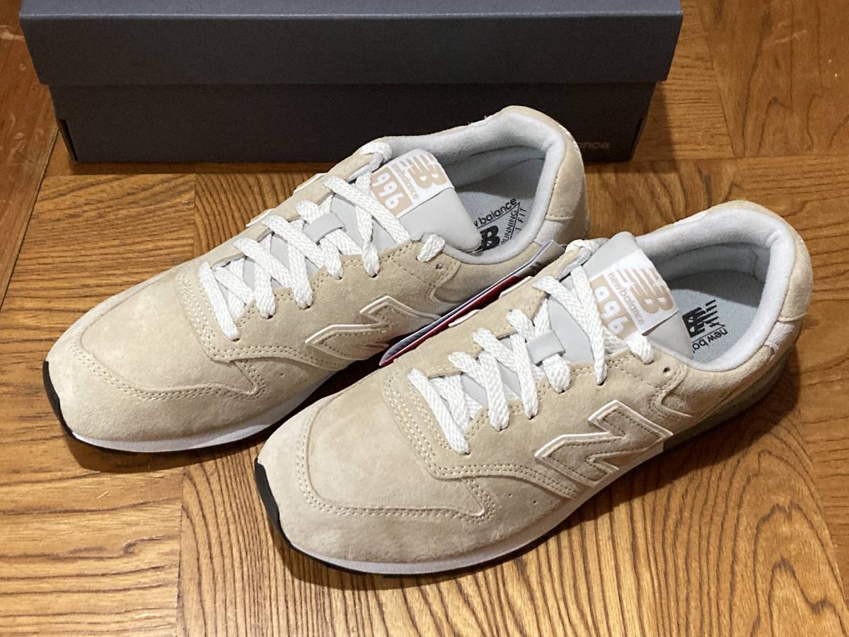 26cm】 new balance CM996 オールスウェード ベージュ 【未使用】 New 