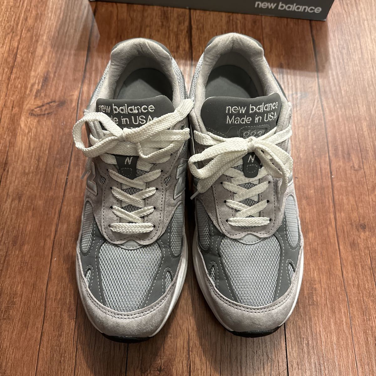 newbalance MR993GL us9.5 D 27.5cm ニューバランス グレー 993 new 