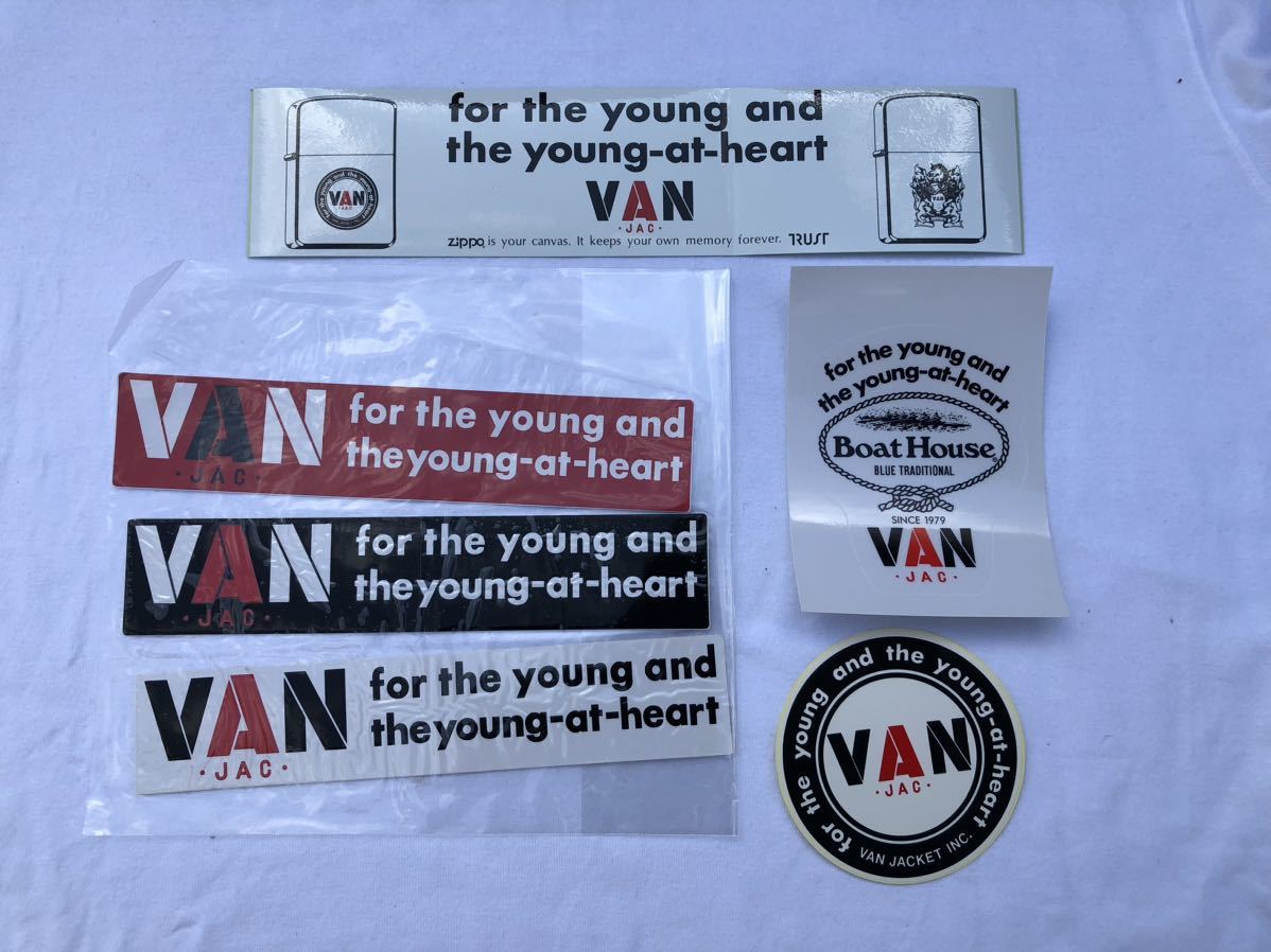VAN JAC VAN JACETのオムニバス　ステッカー6枚