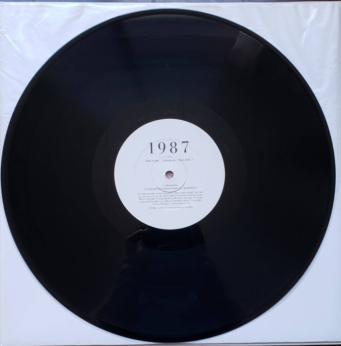 New Order – Substance – 2 x Vinyl (LP, Compilation), 1987