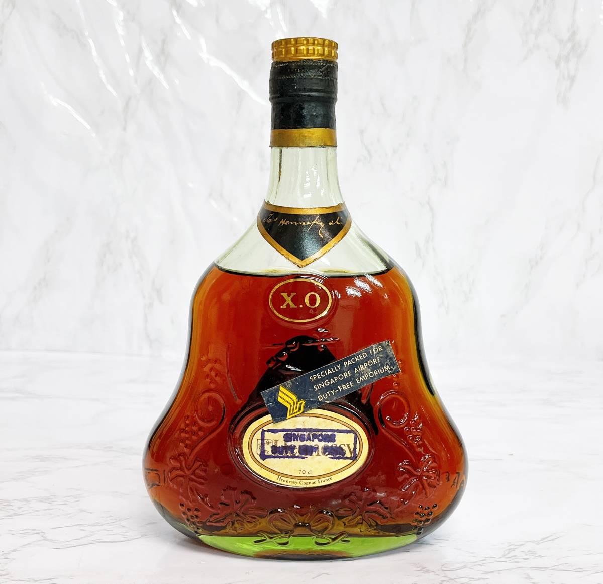 飲料・酒 古酒 金キャップJAE HENNESSY & C EXTRAコニャック ヘネシー