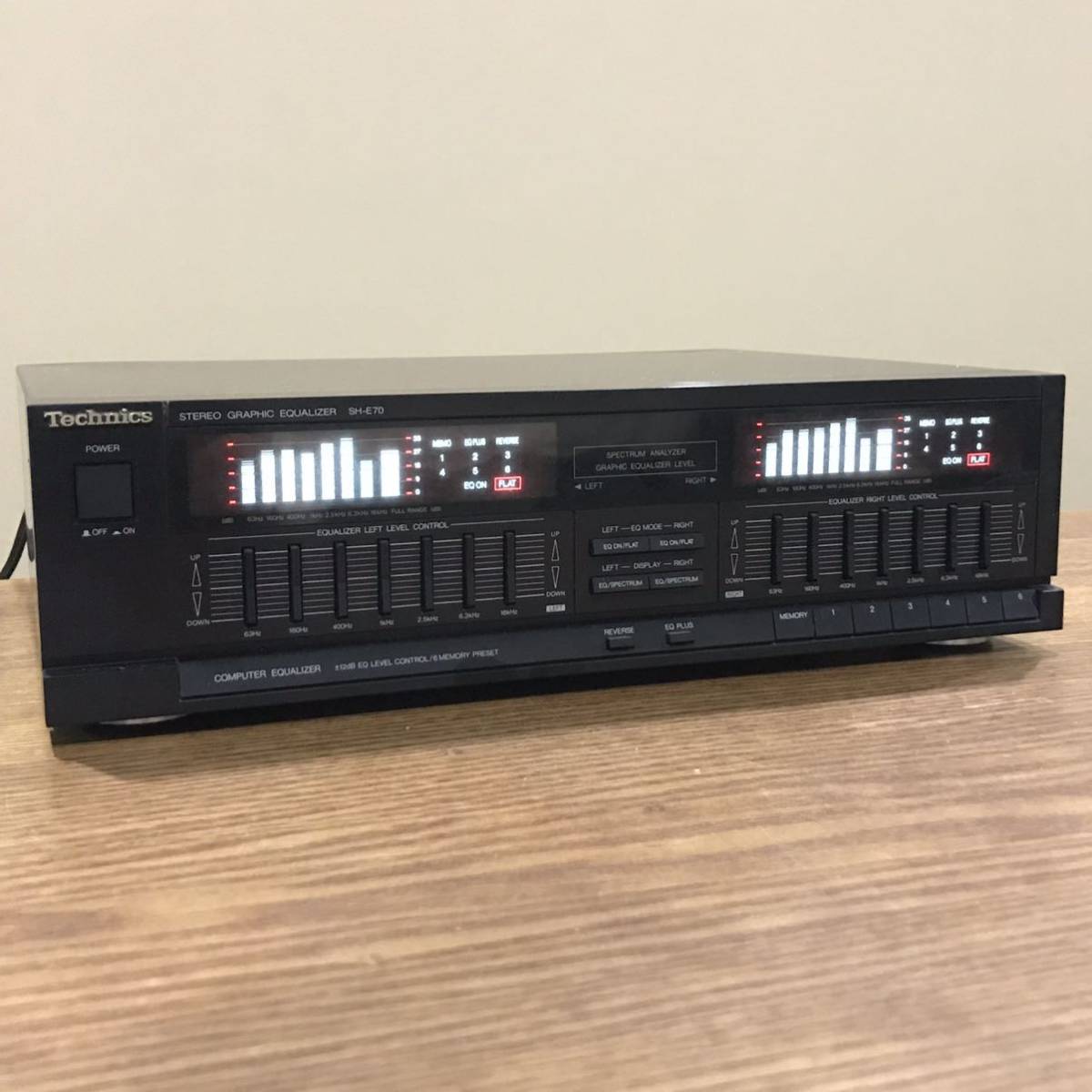 Technics SH-E70 Graphic Equalizer Stereo | グラフィック