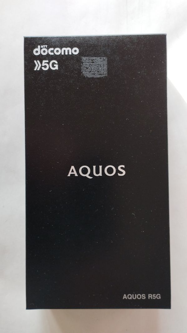 R5G AQUOS SH-51A unlocked 判定〇 中古スマホ販売のサクモバ 新品未使用 /AQUOS R5G SH-51A(256GB) / SIMフリー / ブラックレイ / 残債なし / 送料無料