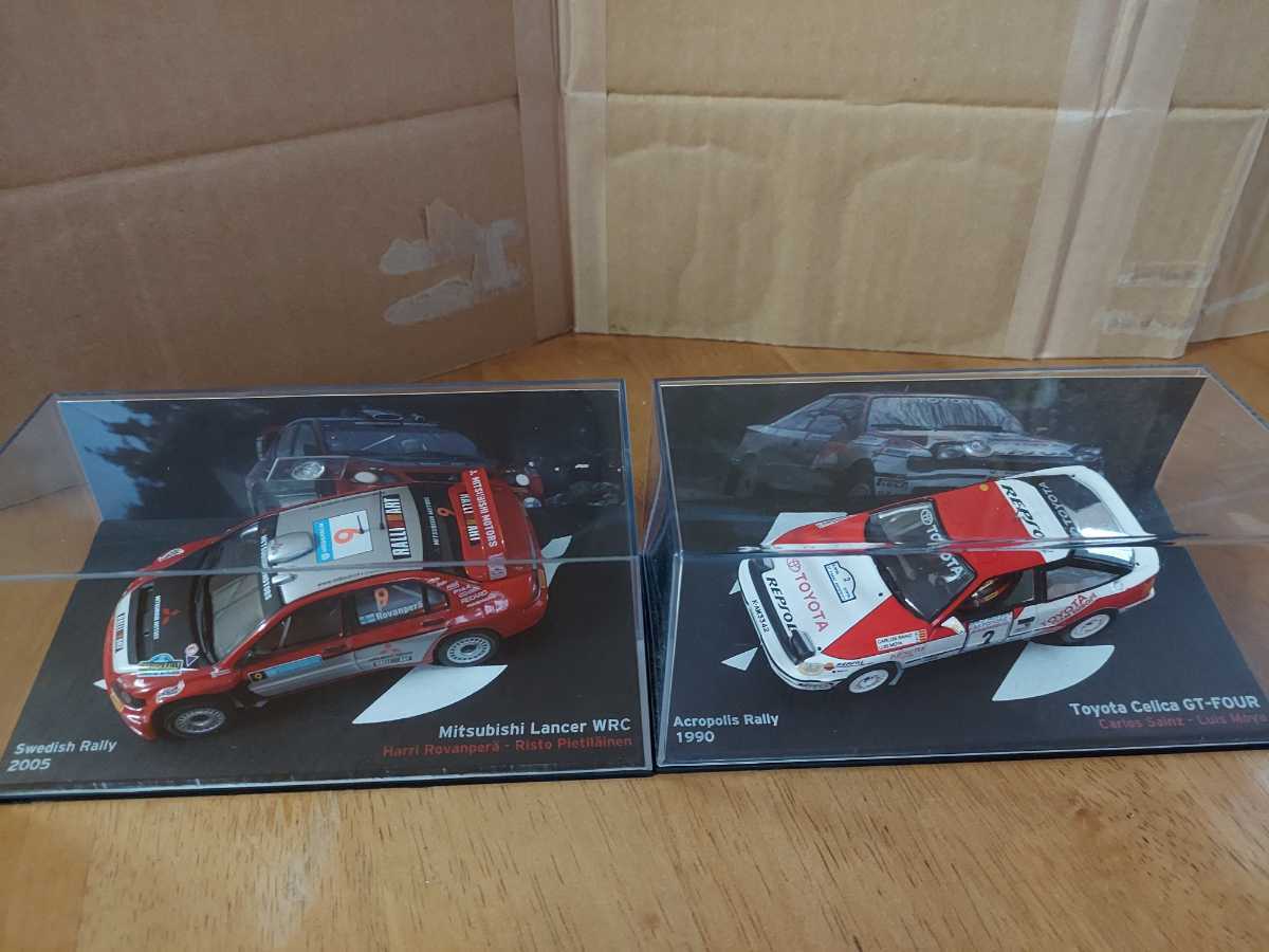 ミニカー1/43、ディアゴスティーニラリーコレクション、いろいろまとめ