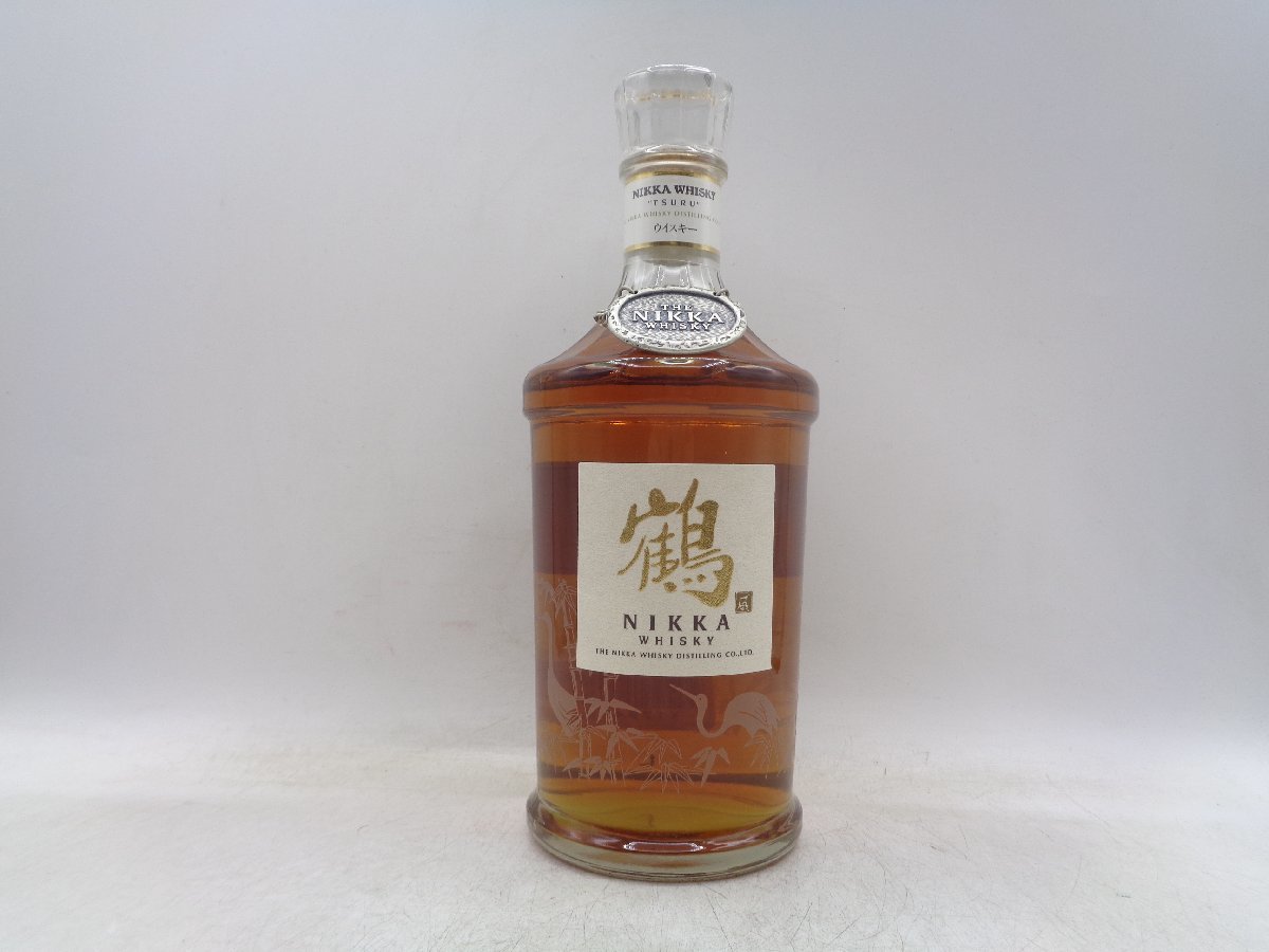 高品質，得価 NIKKA WHISKY ニッカ ウイスキー 鶴 スリムボトル 700ml 43％ 国産 古酒 X179499(日本)｜売買されたオークション情報、yahooの商品情報をアーカイブ公開 - オークファン 日本