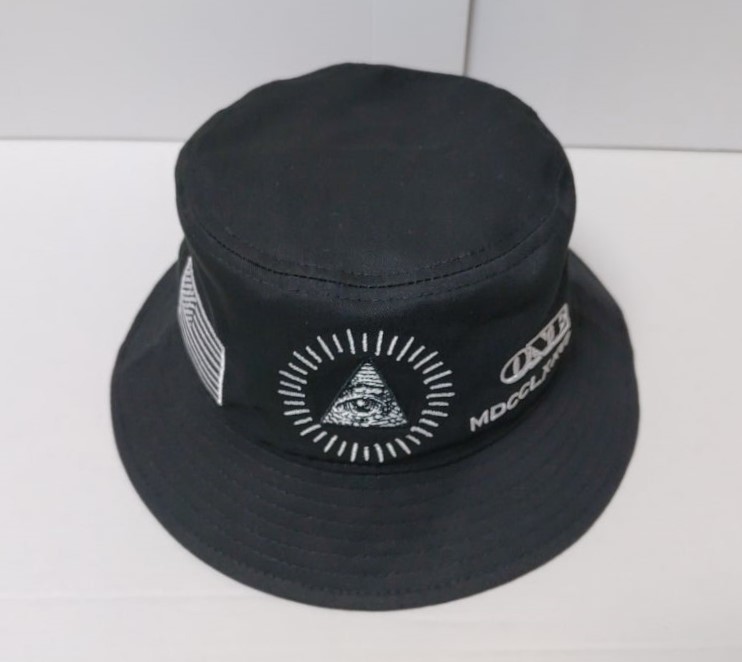 2021限定品 NEW ERA ニューエラ バケットハット『DOLLAR』1ドル札要素 全刺繍 M-L・約59cm BLACK ユニセックス※未使用品/商品タグ付き