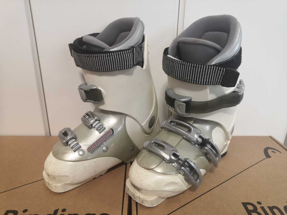 ジュニア用3点セットKAZAMA スキー板 120cmブーツ 21cm ポール