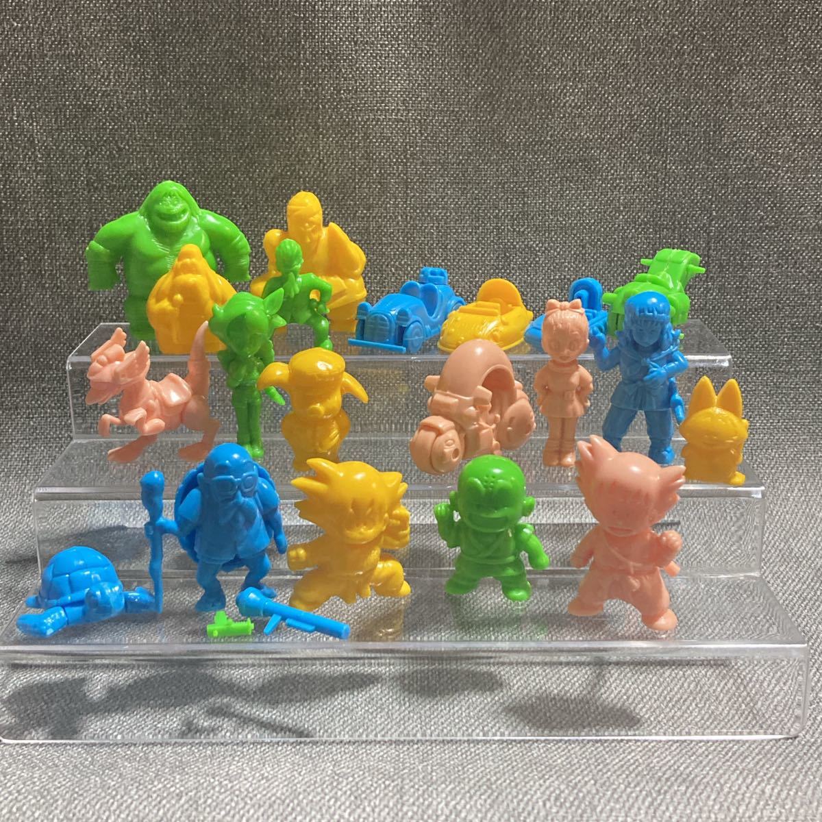 ドラゴンボール カンタンメン 食玩 おまけ プラフィギュア セット 当時 