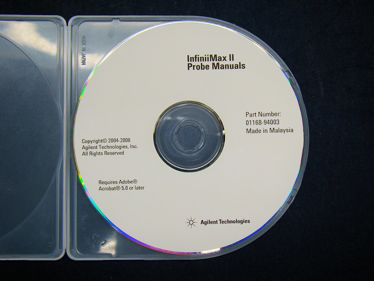 ☆Agilent アジレント 1169A InfiniiMax Probe System 差動プローブ