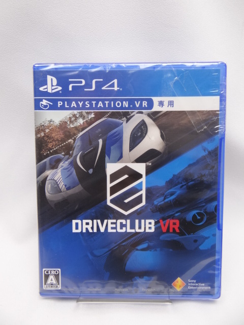 1908 未開封品 DRIVECLUB VR - PS4 プレイステーション4 PS4ソフト