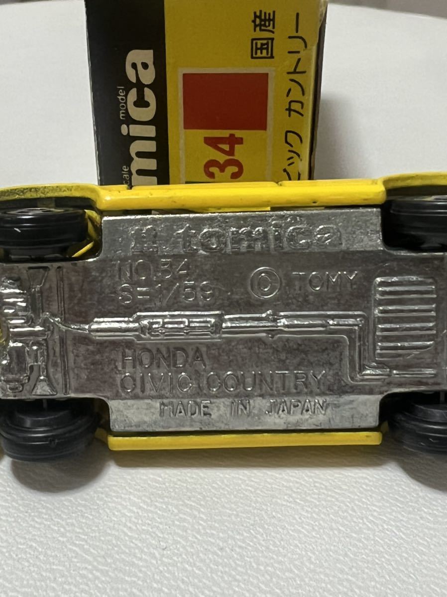 トミカ 黒箱 34 スーパーギフト 単品 ホンダシビックカントリー 本体