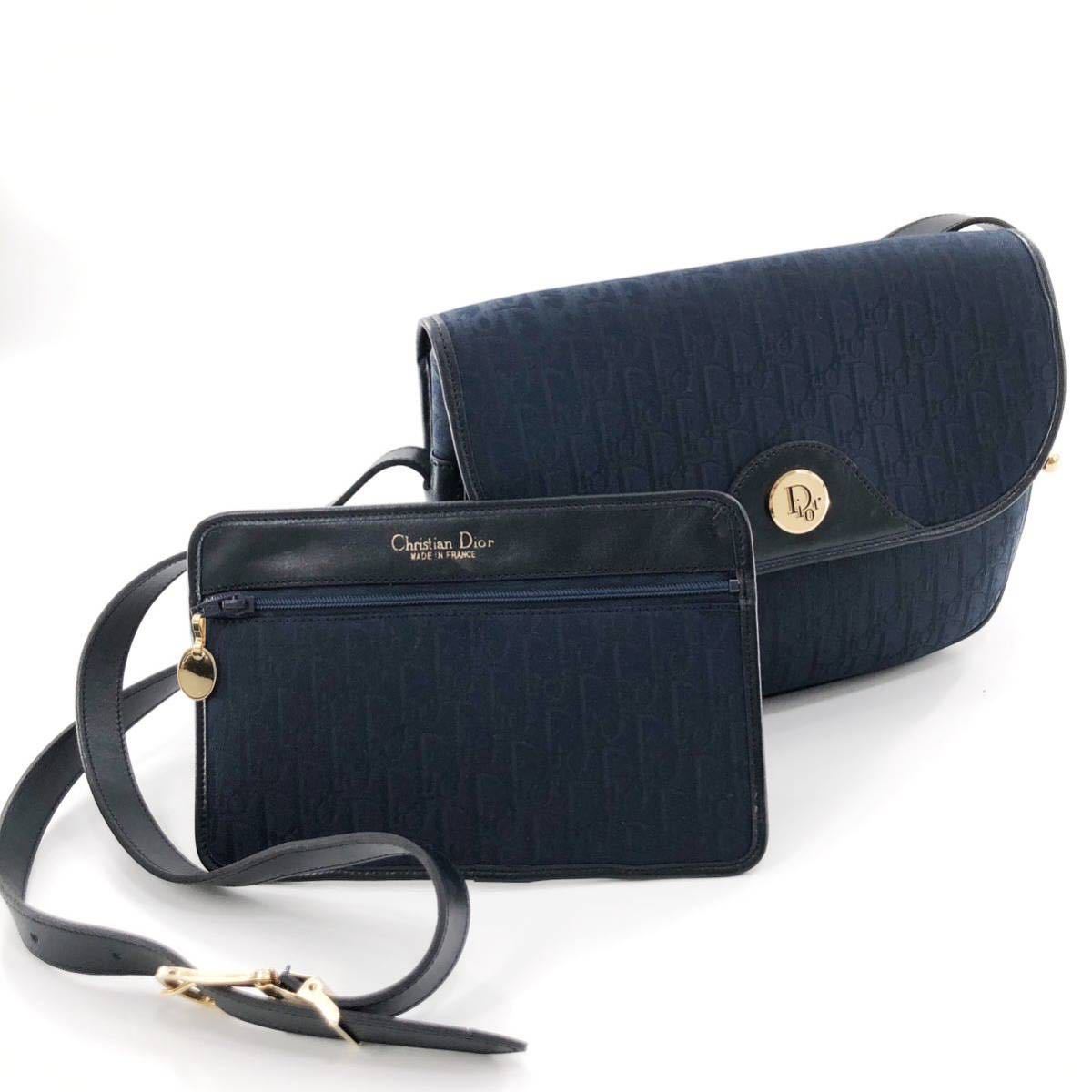 美品 Christian Dior クリスチャンディオール トロッター 2way 