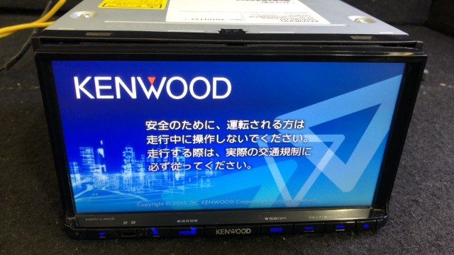KENWOOD ケンウッド MDV-L403 SDナビ 2015年データ ワンセグCD/DVD