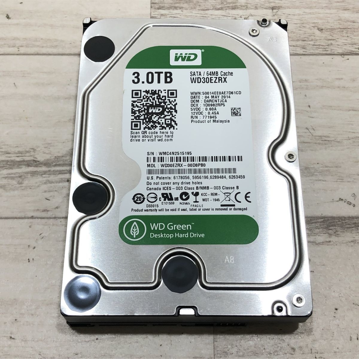 Western Digital 3TB WD WD30EZRX Green HDD | 3.5インチ com 