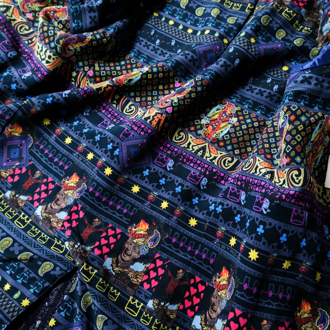 □2212.G1.53□【極美品!!】40万 エトロ/ETRO「最高峰カシミヤ素材」匠