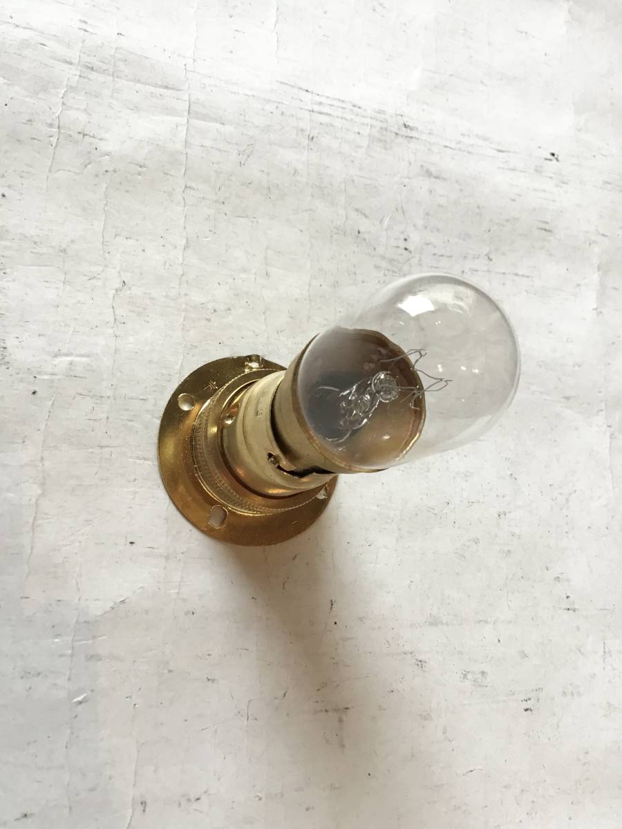お得，品質保証 3個セット【merci】 シンプル 真鍮 壁付けランプ フランスアンティーク / 磁器 北欧 照明 カフェ イギリス 吊り下げ 店舗 ドイツ アトリエ