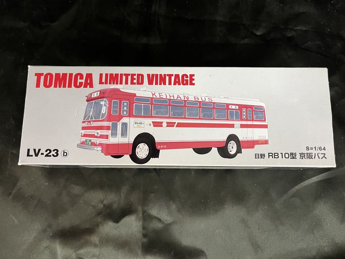 トミカ】LIMITED VINTAGE 京王電鉄バス＆京阪バス トミカリミテッド