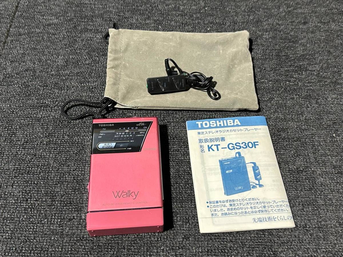 270・東芝/TOSHIBA KT-GS30F Walky PORTABLE RADIO CASSETTE PLAYER 