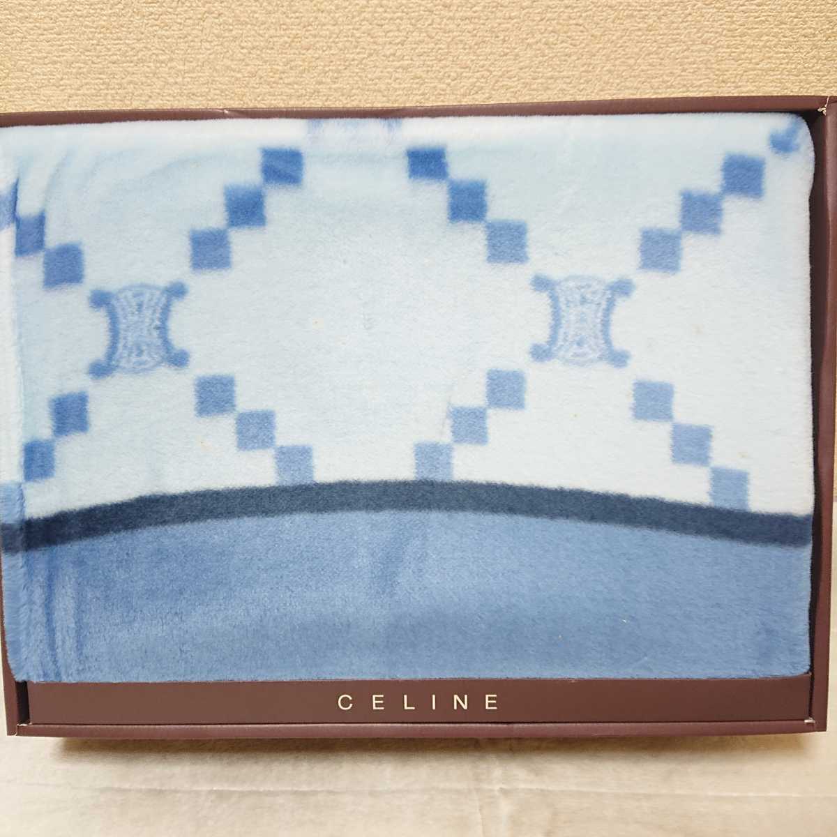 新品，限定セール B品 セリーヌ アクリルニューマイヤー毛布(シングル用)｜売買されたオークション情報、yahooの商品情報をアーカイブ公開 - オークファン シングル用
