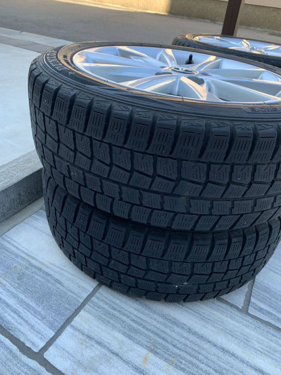 プリウスα Sツーリング 後期 純正ホイール トヨタ純正 ヴォクシー ノア カムリ 215/50r17 17インチ スタッドレス