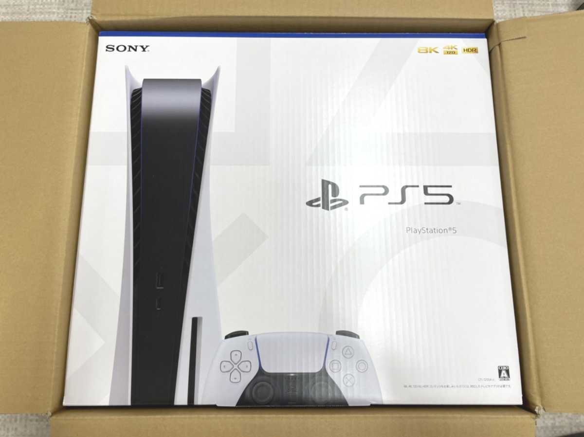 100%新品，新品 品 SONY PS5 CFI-1200A 01 ゲーム機 PlayStation プレイステーション 本体 1615(PS5本体)｜売買されたオークション情報、yahooの商品情報をアーカイブ公開 - オークファン PS5本体
