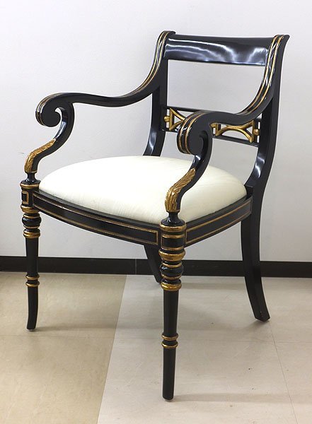 ●店頭引取可!! MAITLAND-SMITH/メートランドスミス 1人掛けアームチェア 4142-059 英国 アンティーク調 ①